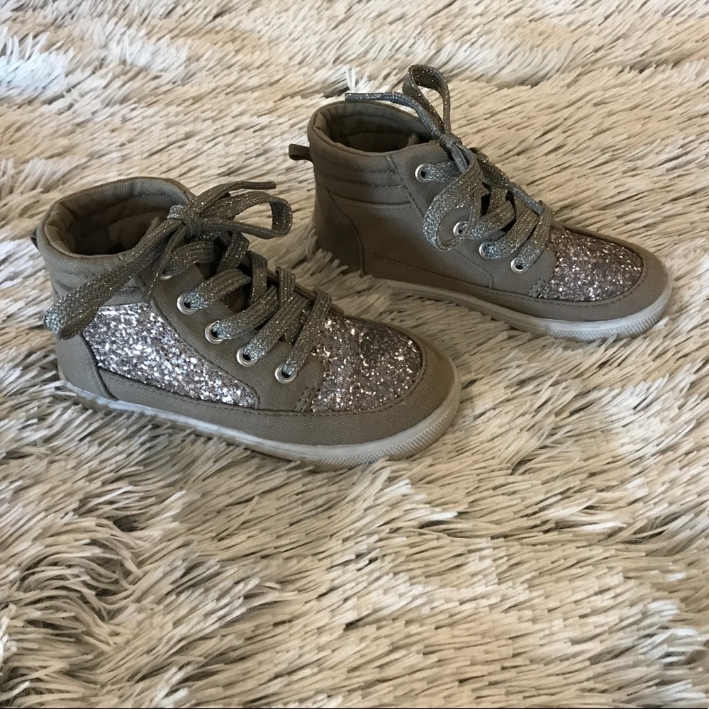 Girls toddler size 9 high tops